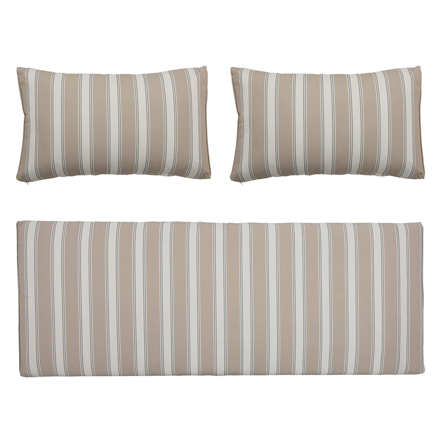 Bloomingville Mundo Kissenbezug (Keine Füllung), Grün, Polyester
