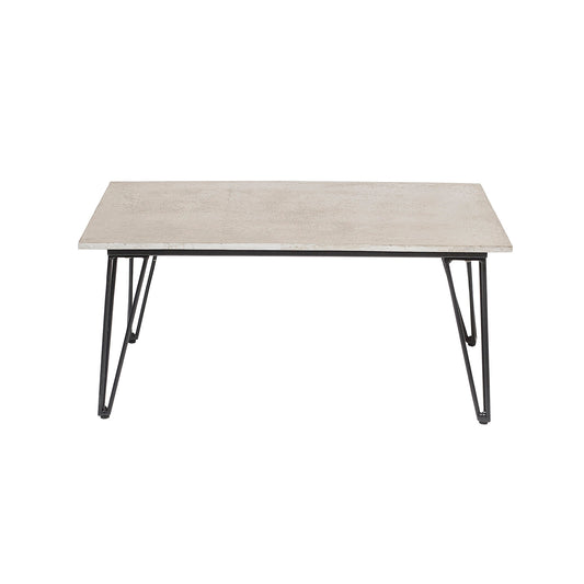 Bloomingville Mundo Couchtisch, Grau, Fibercement
