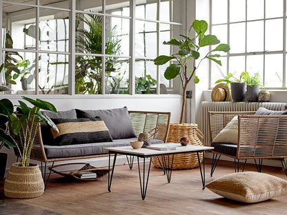 Bloomingville Mundo Couchtisch, Grau, Fibercement