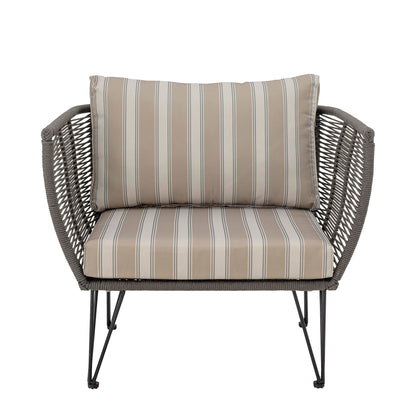Bloomingville Mundo Loungesessel, Grün, Metall