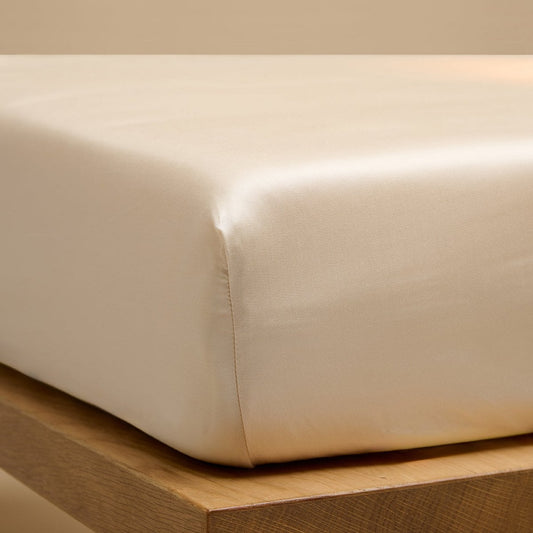 TENCEL™ Satin Spannbettlaken sand