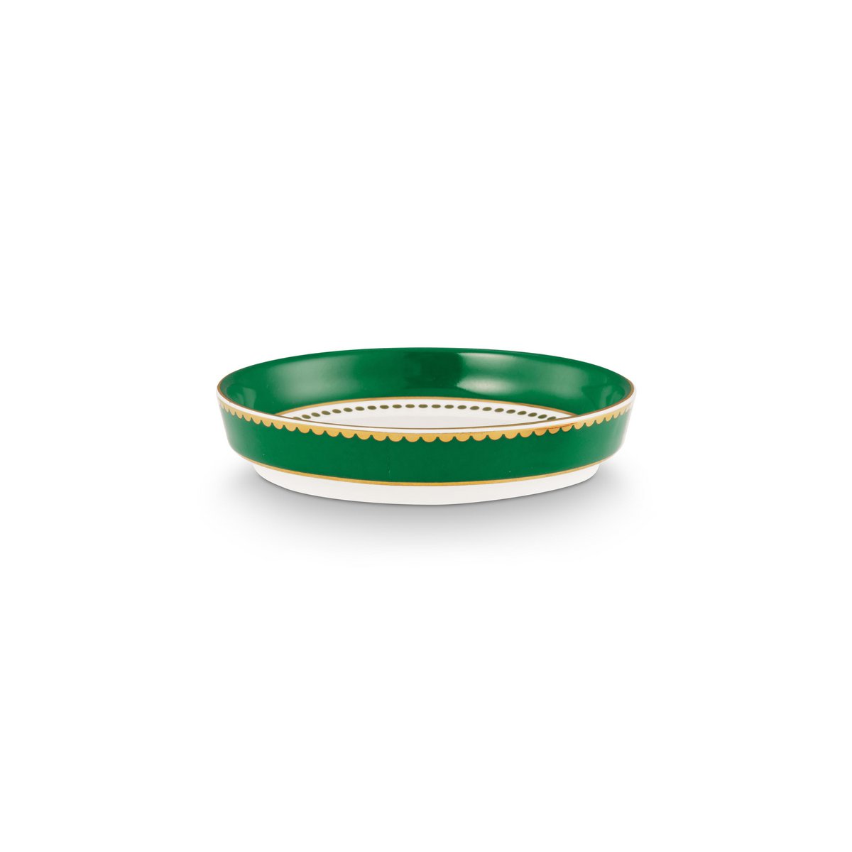 PIP Studio Teetasse Tea for One Love Birds Medallion Emerald-Green