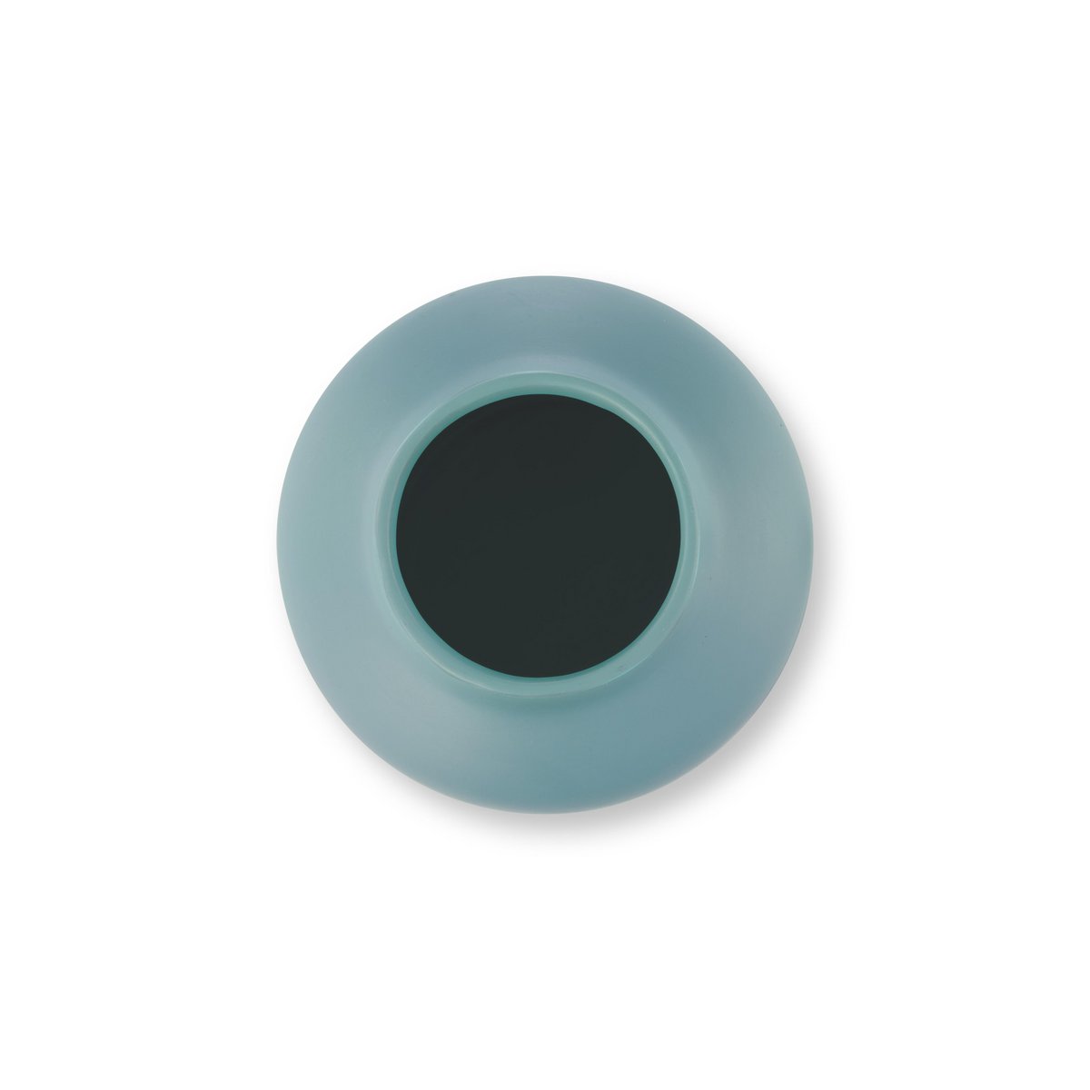Vase Ceramic Matt Blue 30cm