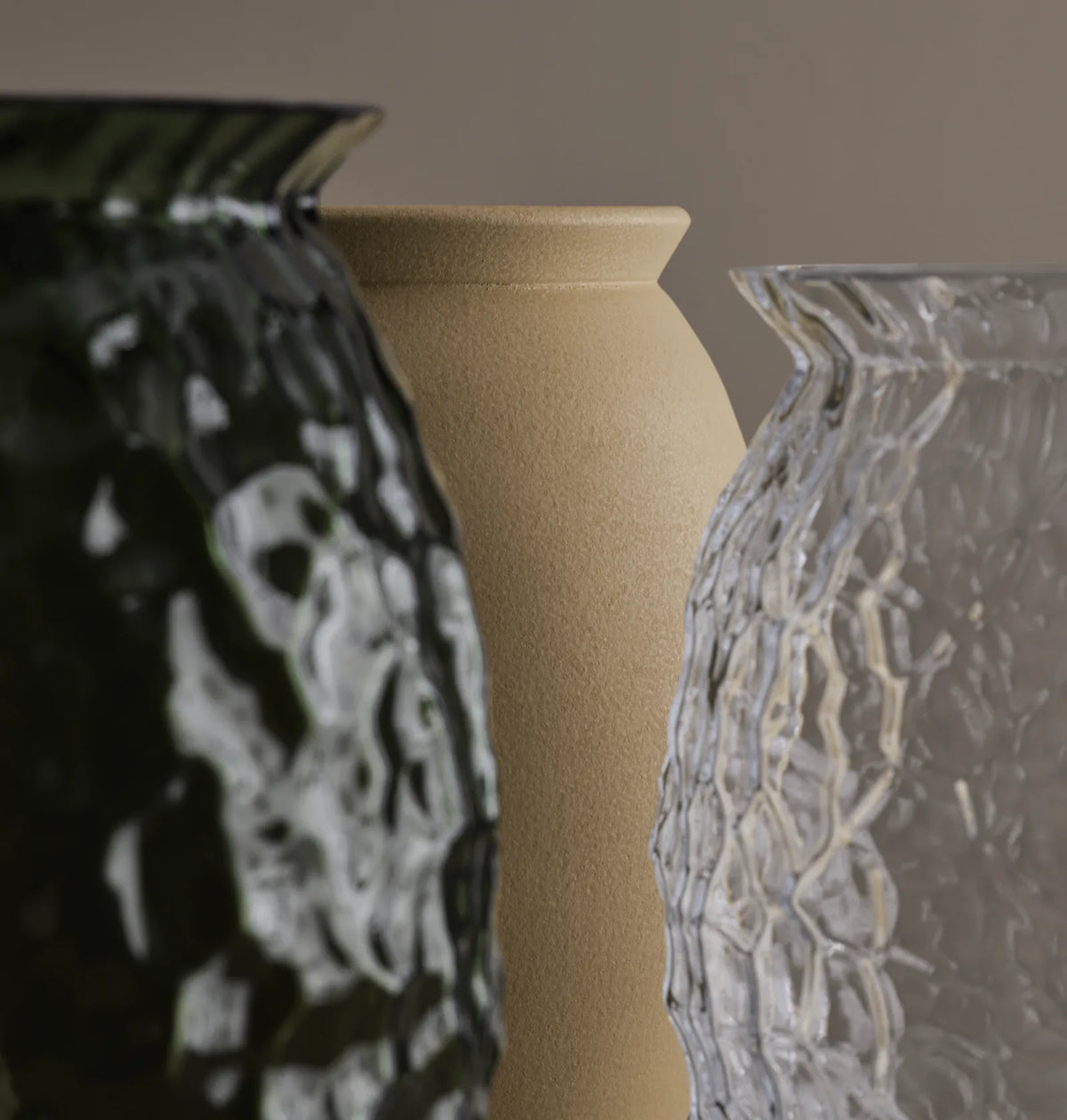 BOLIA Ciorra Vase Terracotta Ø26 x H34 cm, Designed by Ferriani Sbolgi