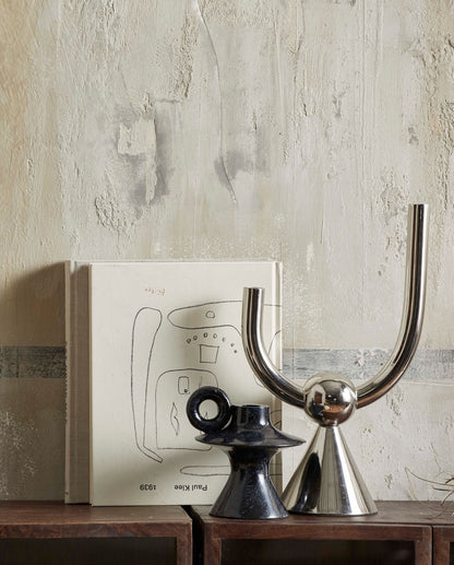 Nordal CORFU Kerzenhalter - chrome finish