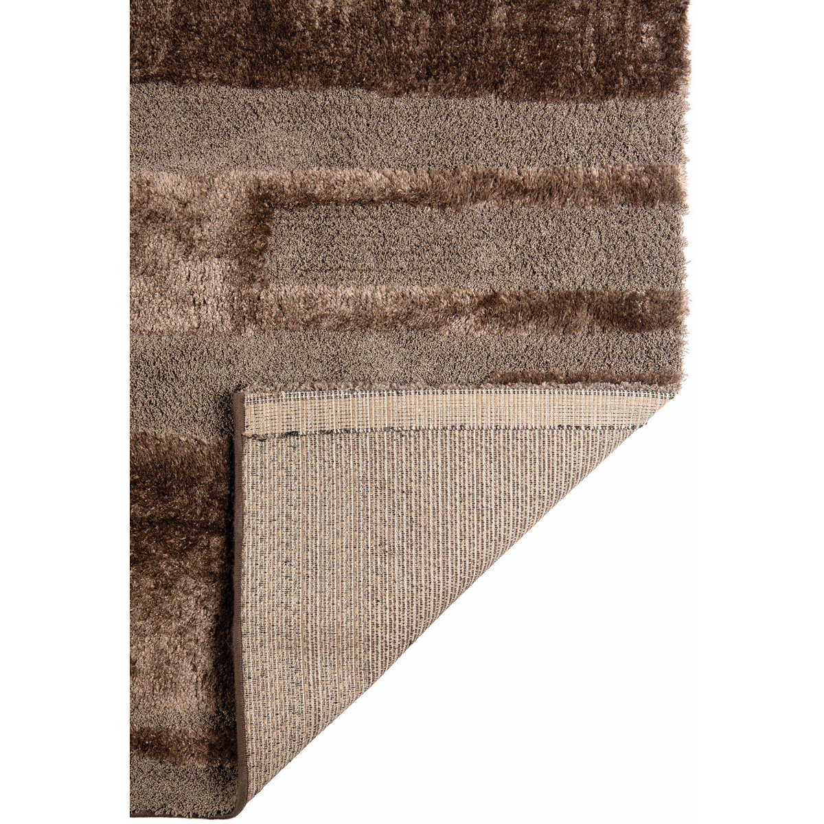 Recycelter Teppich Louka Noisette