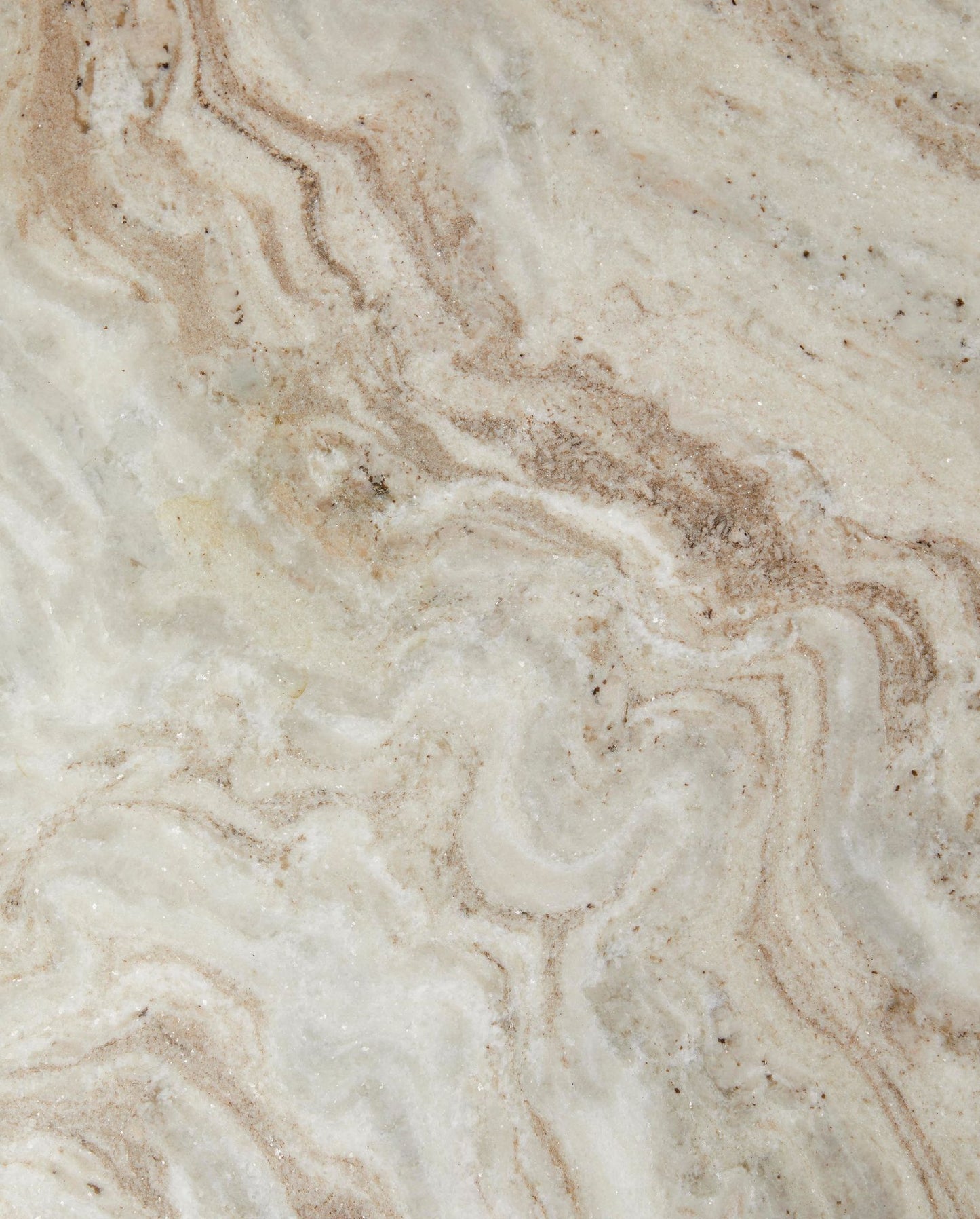 Nordal ERIE Esstisch rund - Ivory nature Marmor
