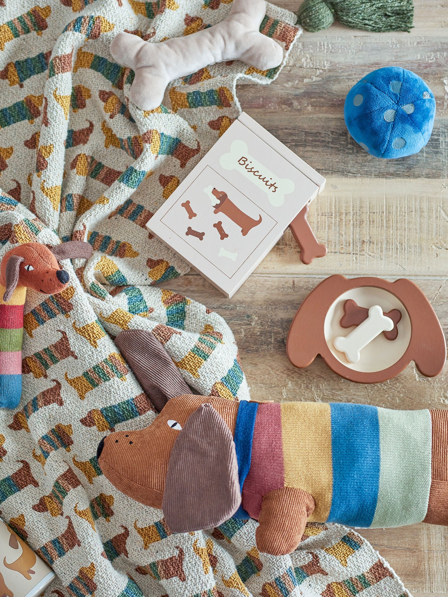 Bloomingville MINI Charlie Spielset, Lebensmittel, Bunt, FSC®100%, MDF