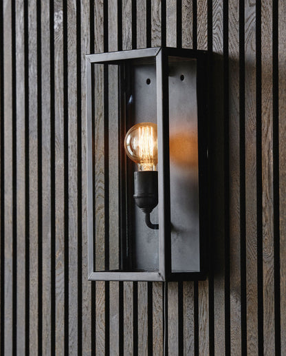 Nordal A/S EOS wall lamp, outdoor - black