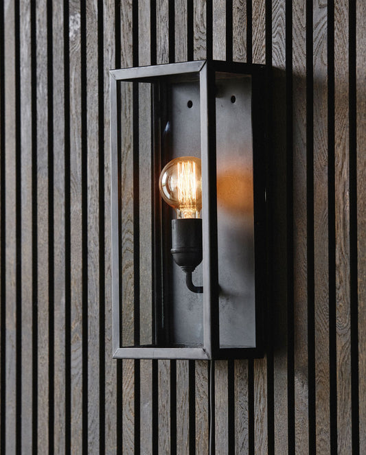 Nordal A/S EOS wall lamp, outdoor - black