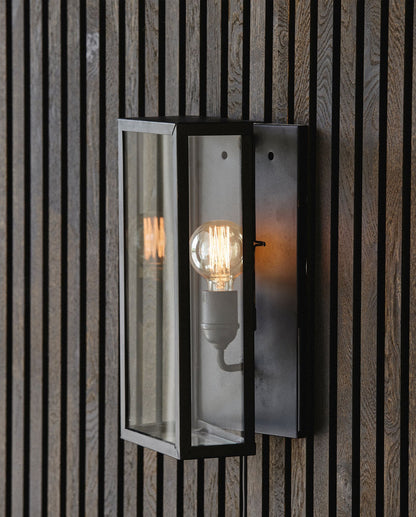 Nordal A/S EOS wall lamp, outdoor - black