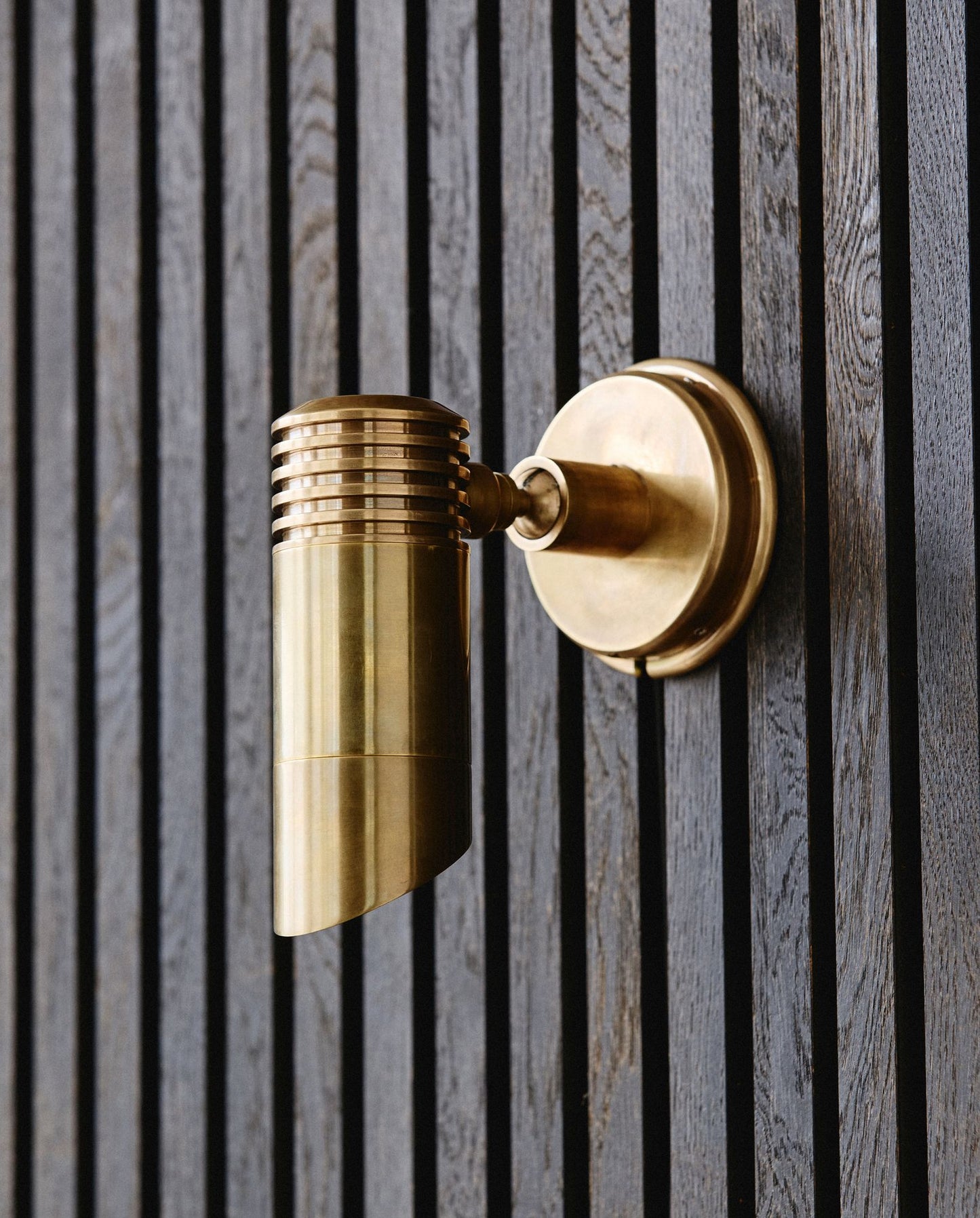 Nordal BRAGI Wandlampe, outdoor - brass