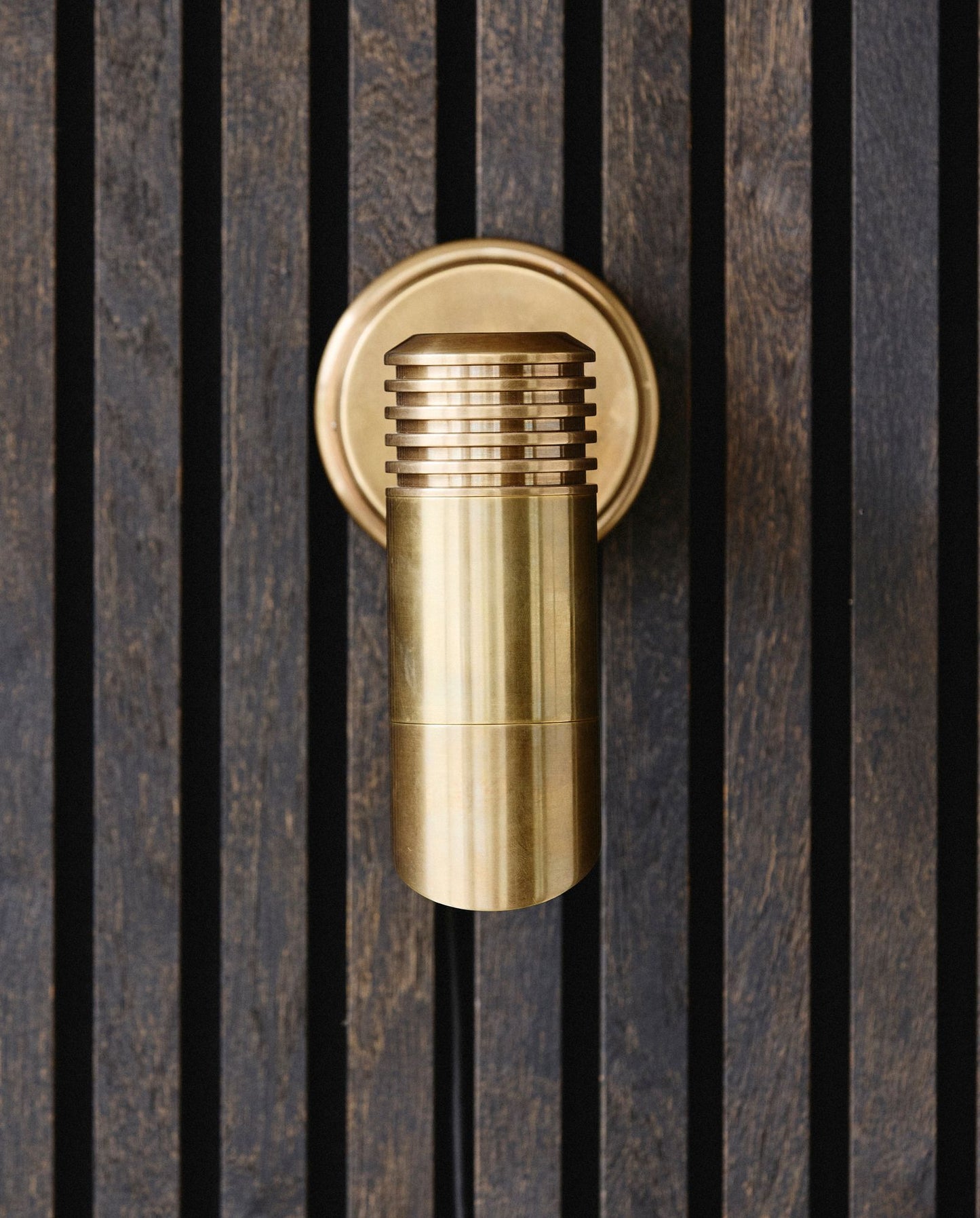 Nordal BRAGI Wandlampe, outdoor - brass