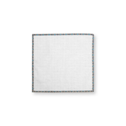 Set/4 Napkins Blooming Tales Bustani Khaki-Blue 40x40cm