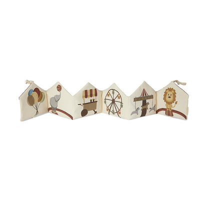 Kit-Stoffbuch-Creme - Zirkus