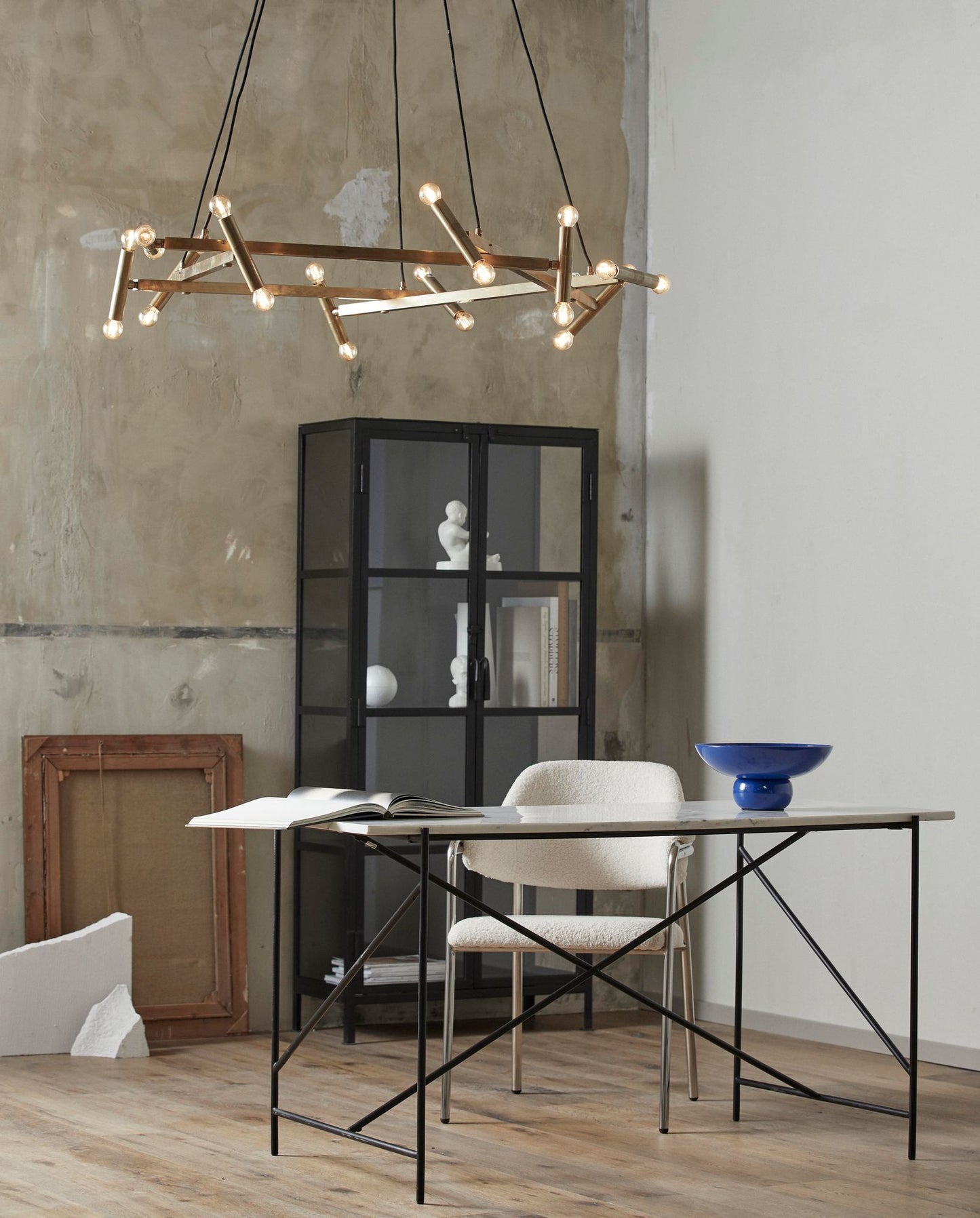 Nordal A/S DEE desk - white marble