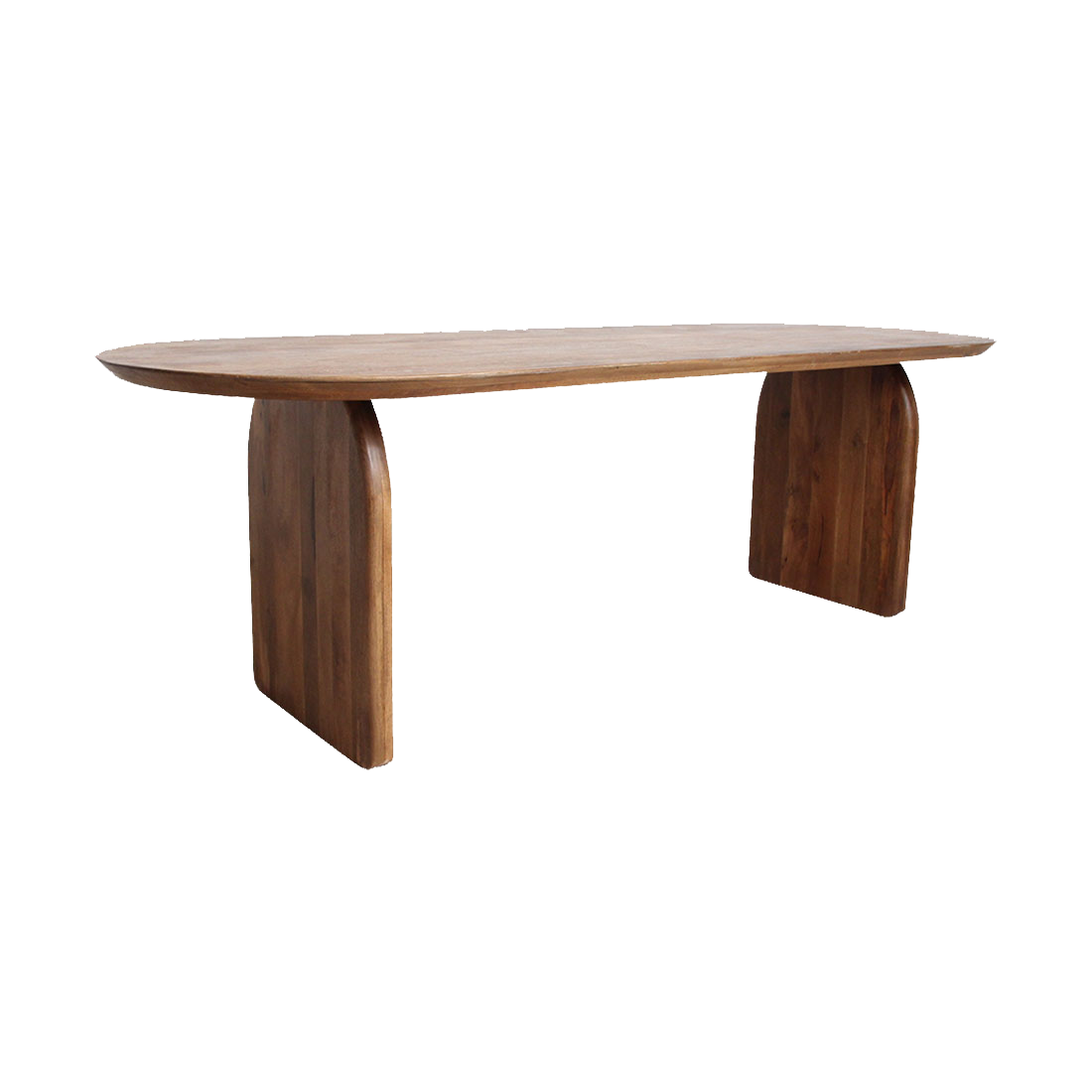 Bullnose Esstisch Brown