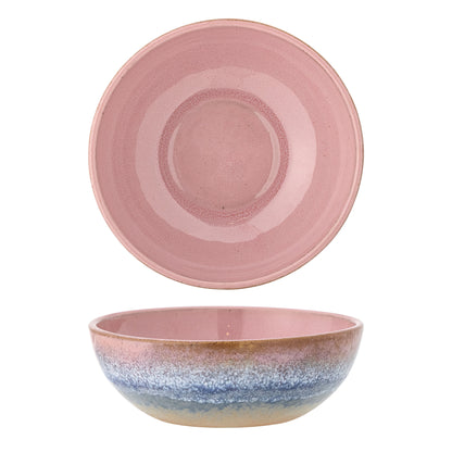 Bloomingville Paula Schale, Rose, Steingut