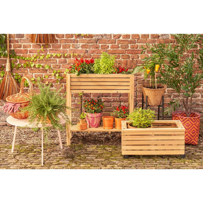 Hochbeet Kasten aus Holz
