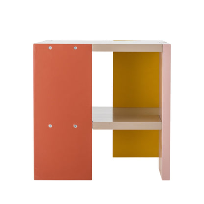 Bloomingville MINI Coloria Tisch, Bunt, FSC®100%, MDF