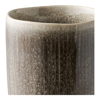 Handgefertigte Becher Viola, 4er-Set, grau