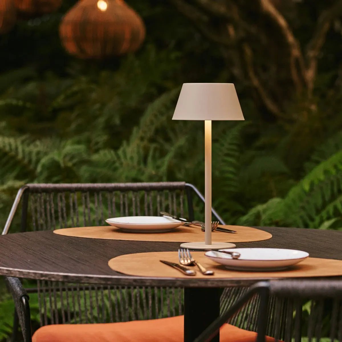 Milou Koala Brown Tischleuchte ohne Kabel | Modern, Design und 3 Lichtmodi