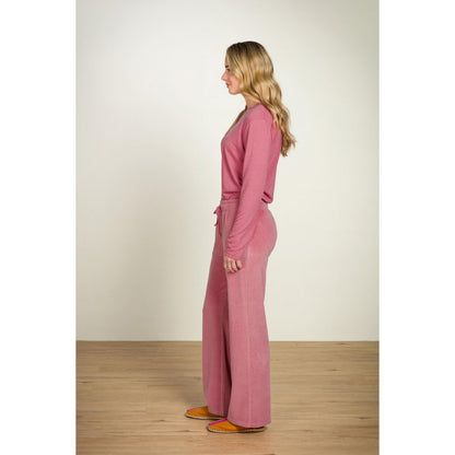 Britta Long Trousers Velvet Pink XS
