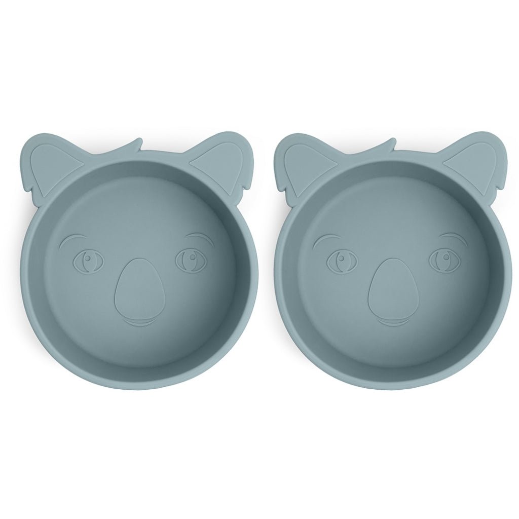 Alex Silikon tiefer Teller 2er-Pack Koala