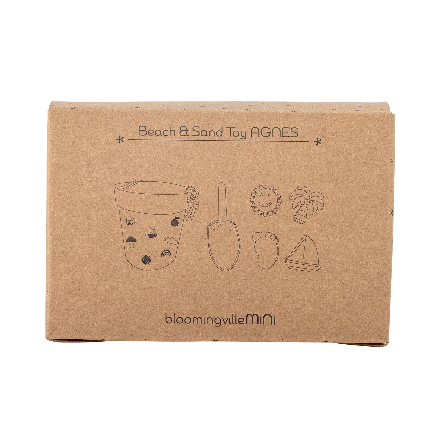 Bloomingville MINI Agnes Strand- und Sandspielzeug, Bunt, Silikon