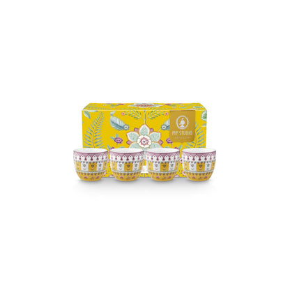 4er Eierbecher Lily&Lotus Moon Delight Yellow 4.7cm