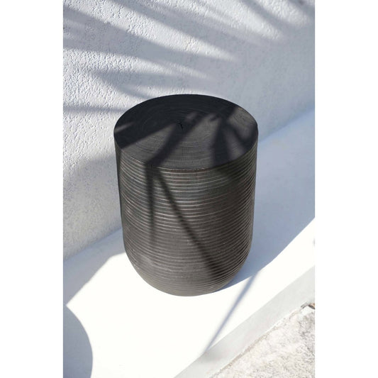 Buntuk Hocker – Schwarz
