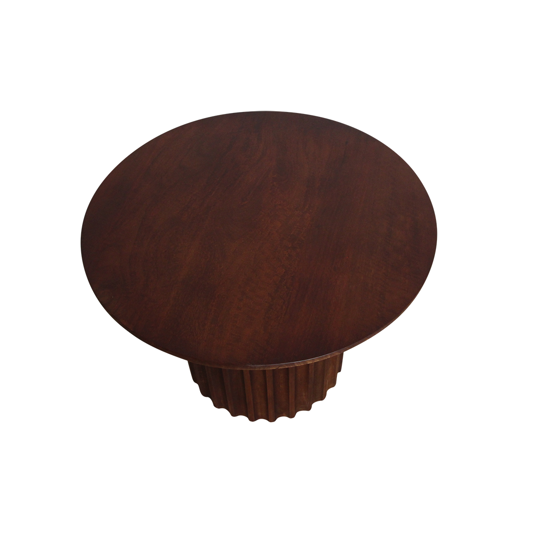 Bullnose Side Table Braun 55 cm