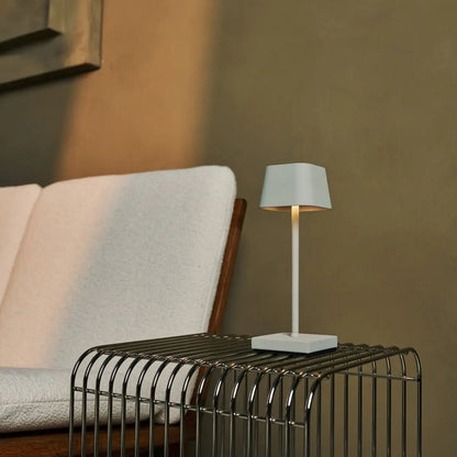 Kombi-Set Profi | 8 x Sarphati Mini Shadow Grey wiederaufladbare Tischlampen mit Ladestation