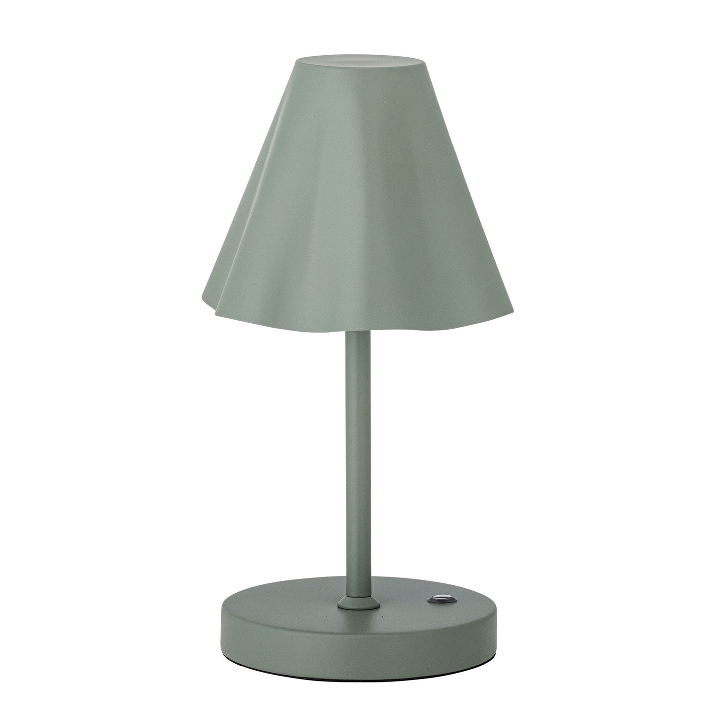 Bloomingville Lianna Tragbare Lamp, Wiederaufladbar, Grün, Metall