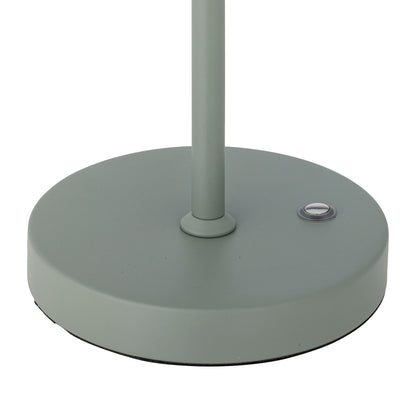 Bloomingville Lianna Tragbare Lamp, Wiederaufladbar, Grün, Metall