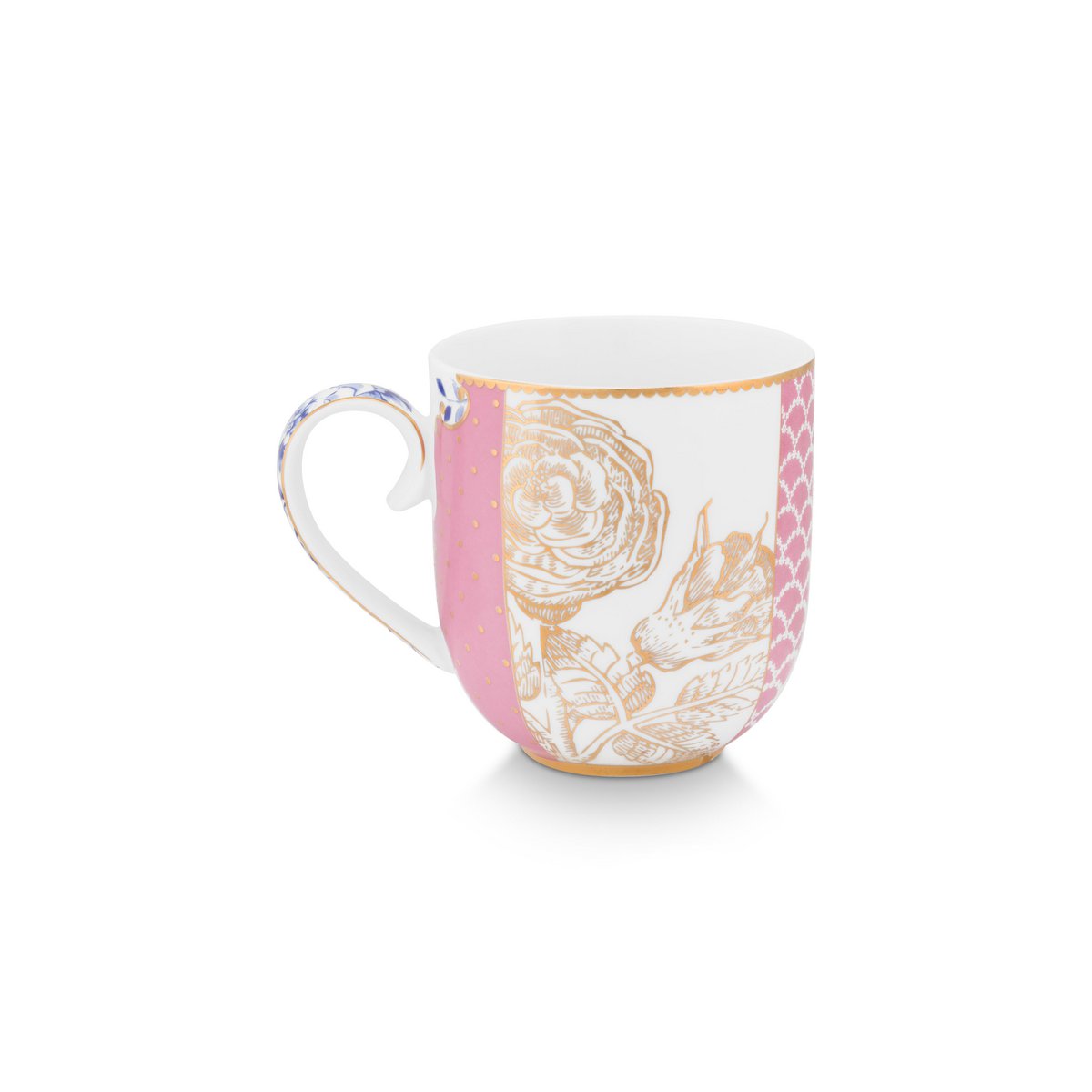 Set/2 Mugs Small Royal Pink