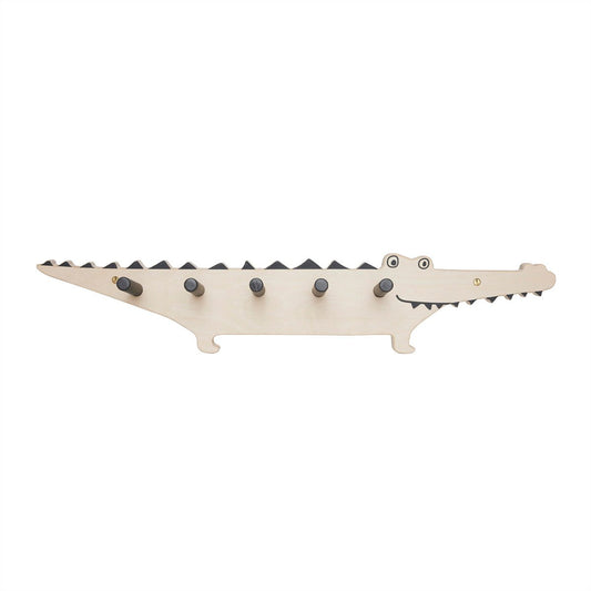 Krokodil Kindergarderobe Tiermotiv