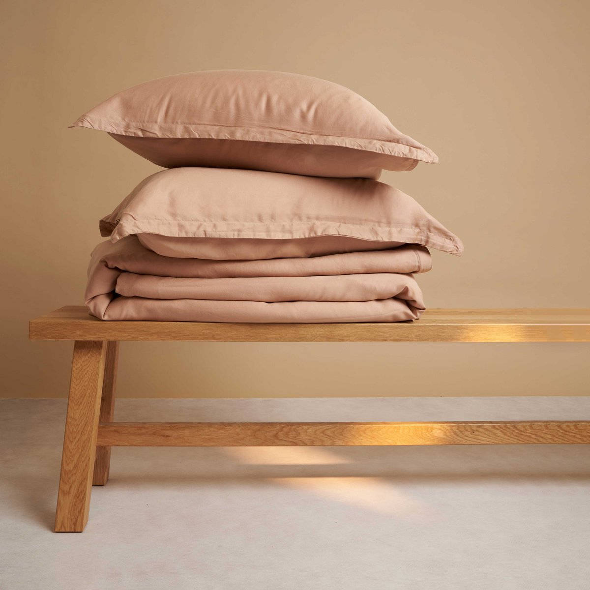 TENCEL™ – Twill-Bettbezug Pfirsich