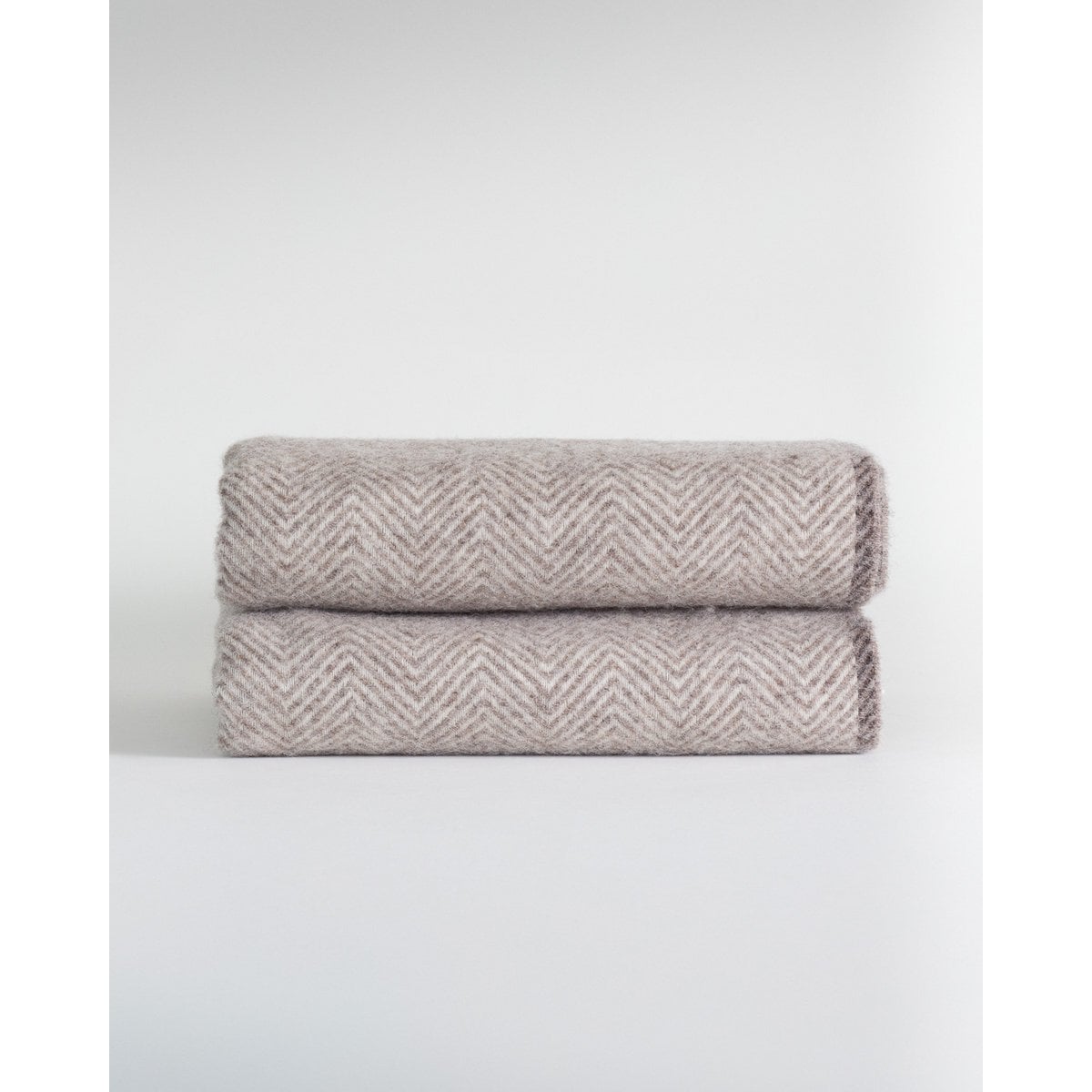 Wollwurfdecke Denver Beige