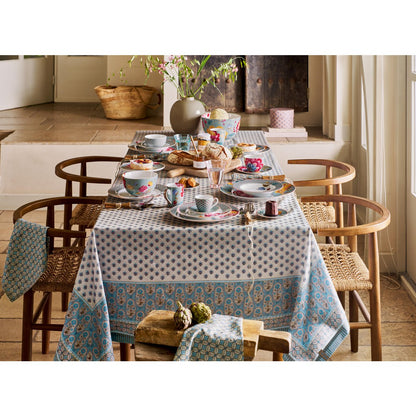 Espresso Cup and Saucer Blooming Tales Blue