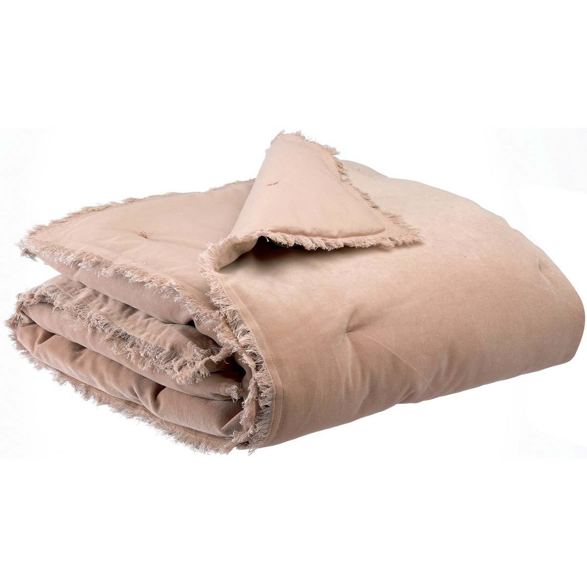 Fara Taupe Uni-Bettdecke 85 x 200 cm