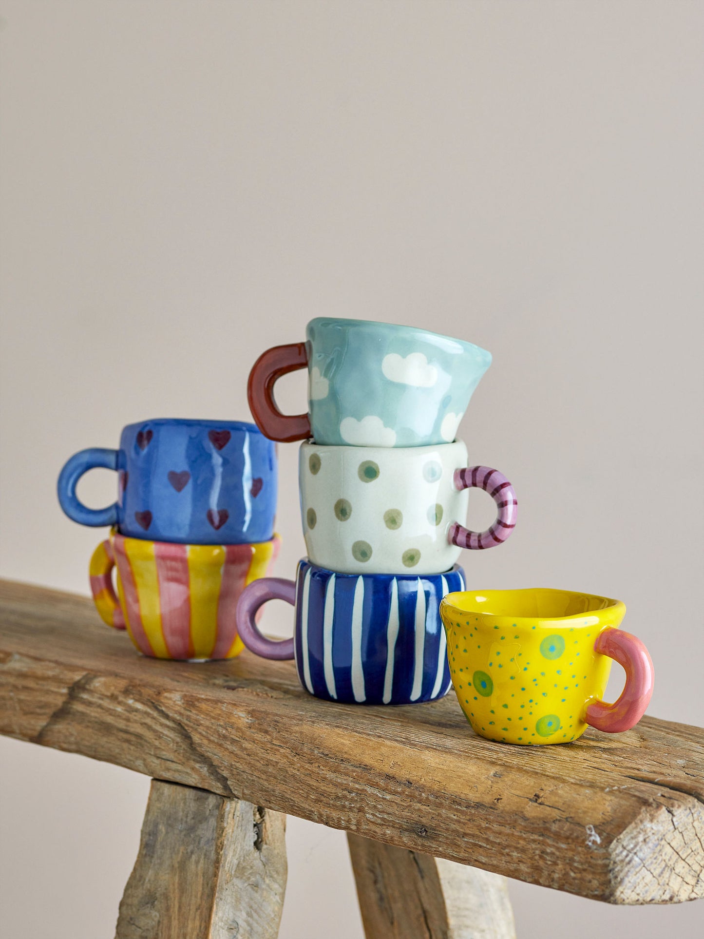 Bloomingville Nini Tasse, Natur, Steingut