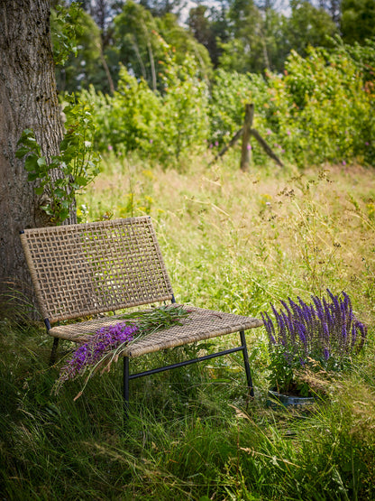 Bloomingville Vallone Loungesessel, Natur, Polyrattan