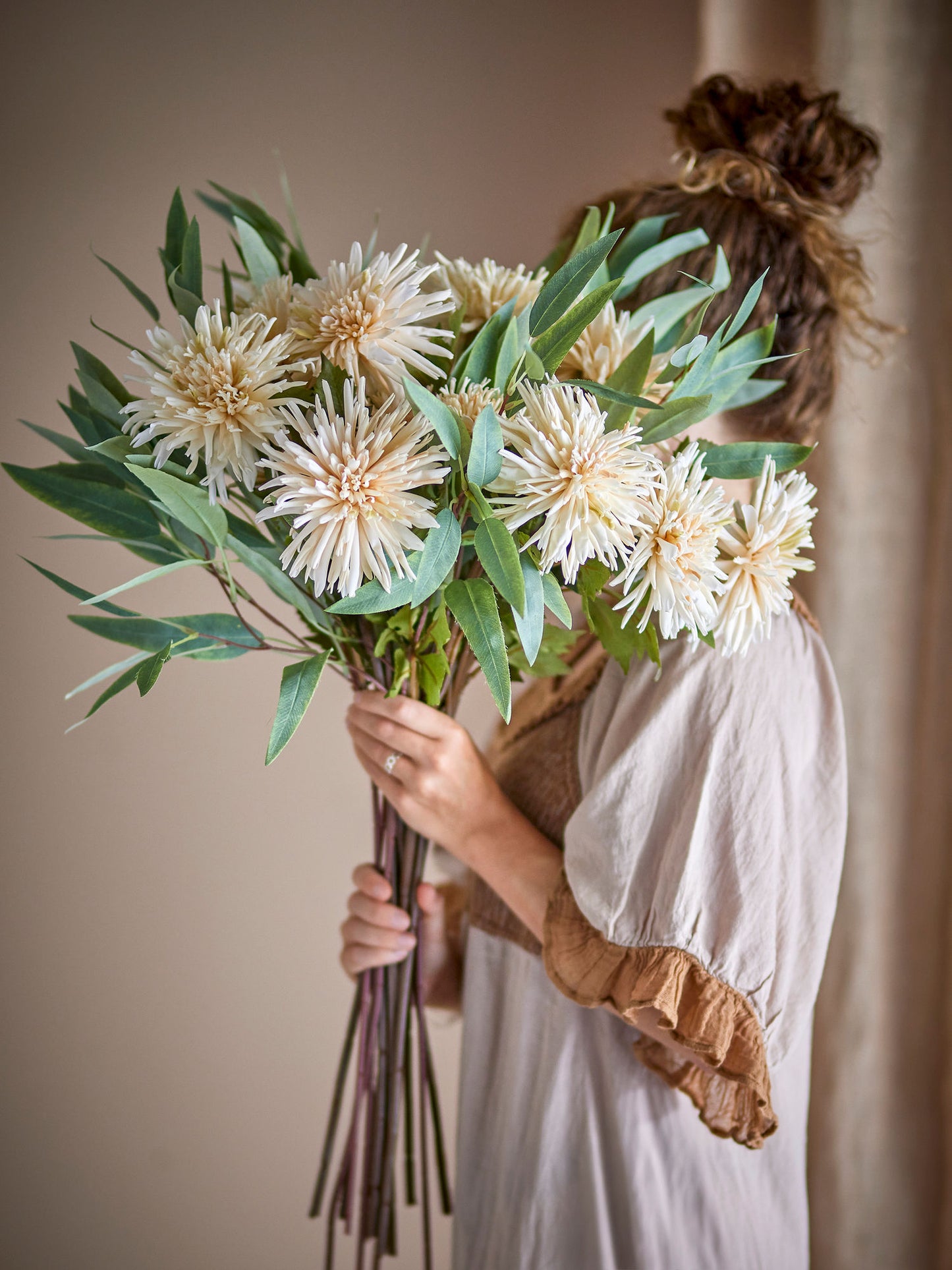Bloomingville Eucalyptus Stiel, Grün, Künstliche Blumen