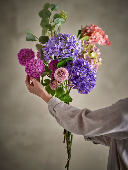 Bloomingville Edge Blumenstrauß, Violett, Künstliche Blumen