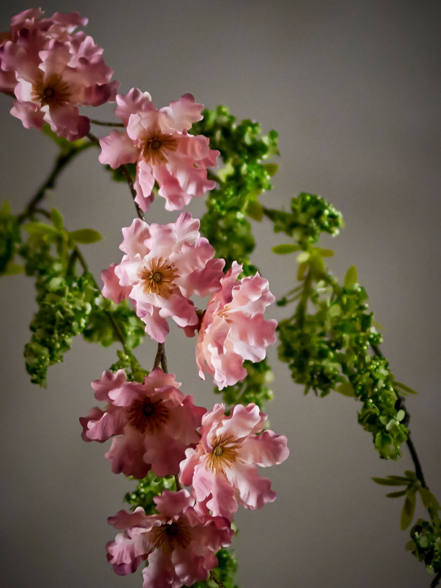 Bloomingville Wild Cherry Stiel, Rose, Künstliche Blumen
