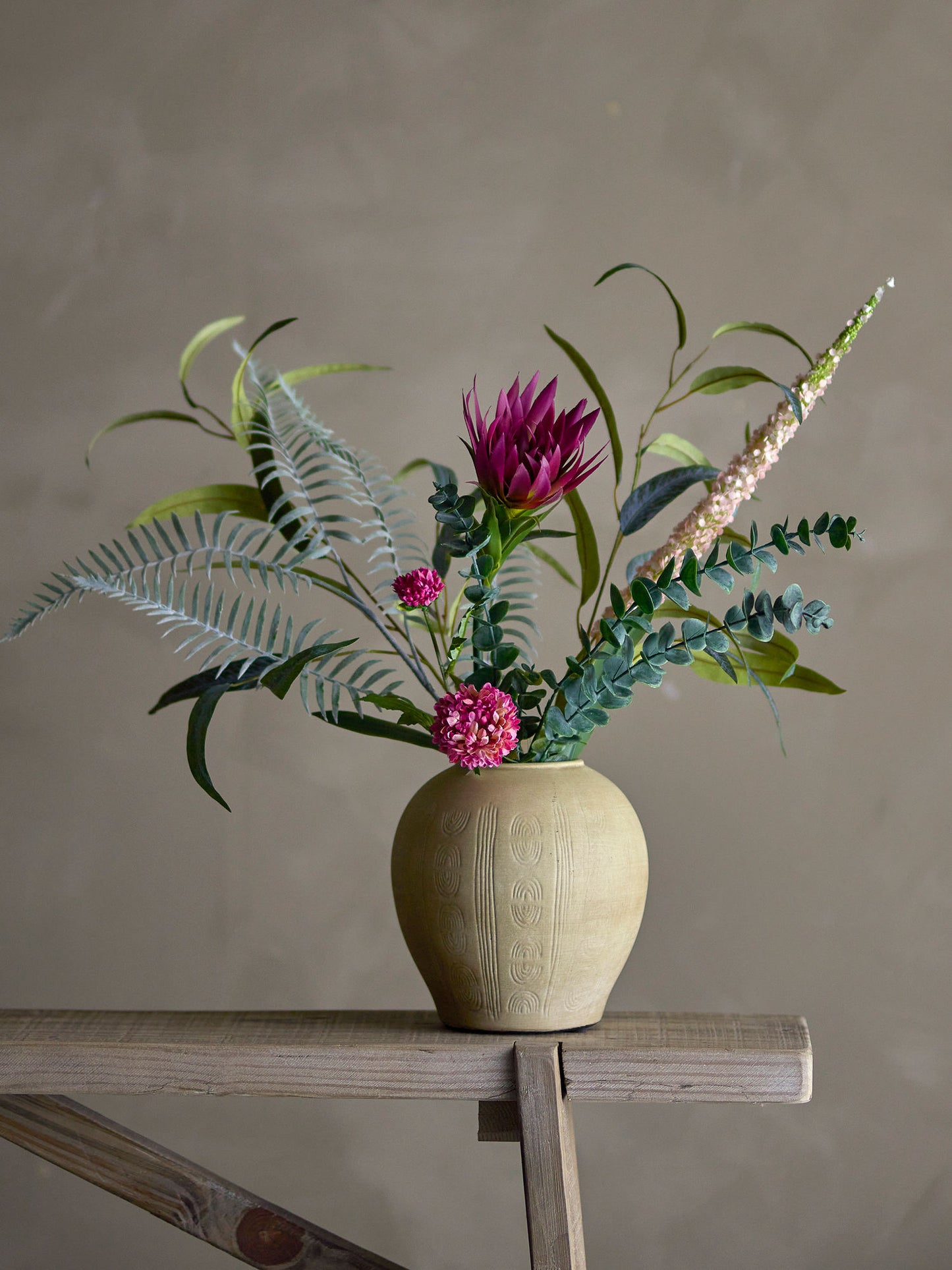 Bloomingville Taym Deko-Vase, Natur, Terrakotta