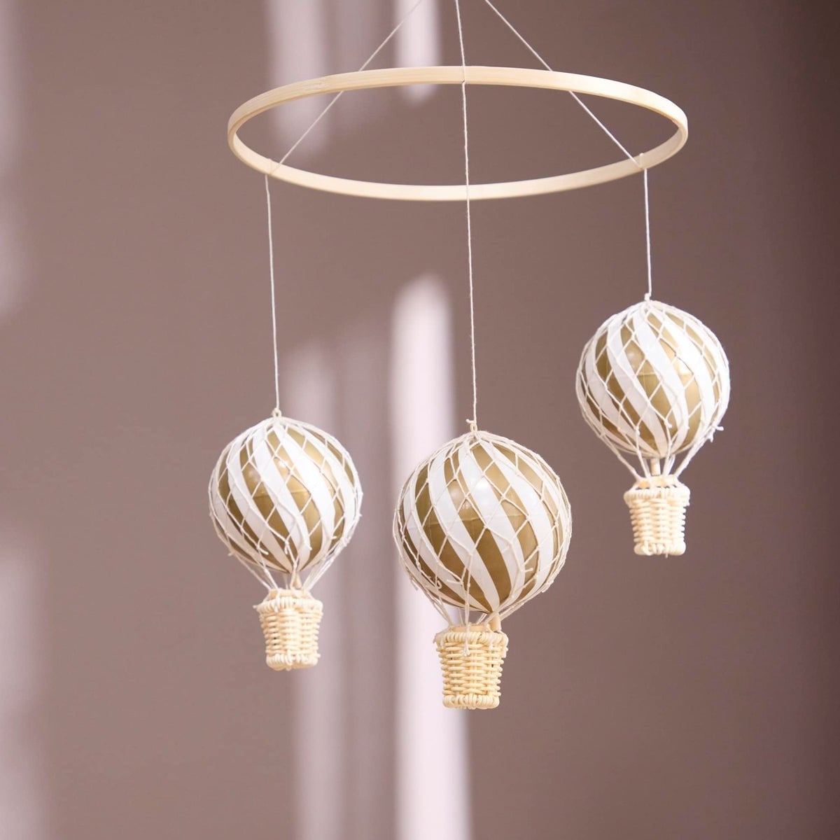 Luftballon-Mobile - Golden