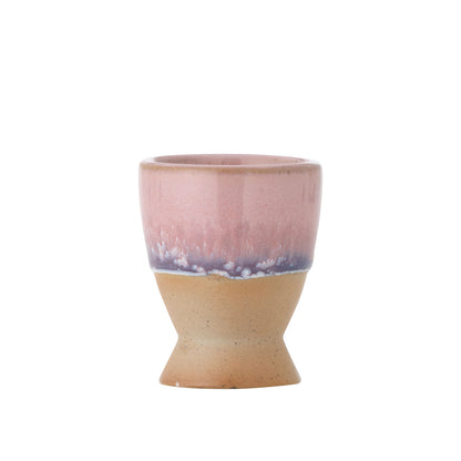 Bloomingville Paula Eierbecher, Rose, Steingut