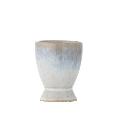 Bloomingville Paula Eierbecher, Blue, Steingut